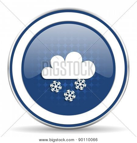 snowing icon waether forecast sign 