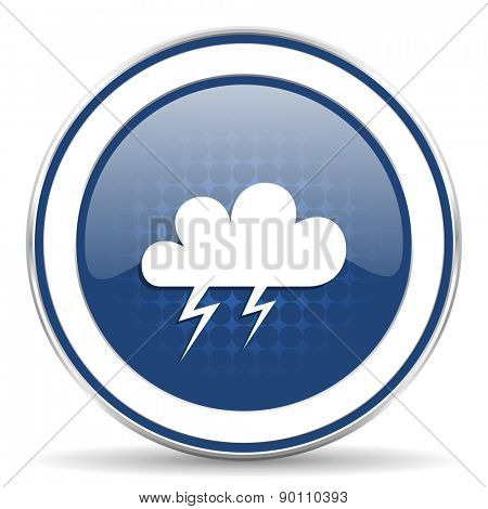 storm icon waether forecast sign 