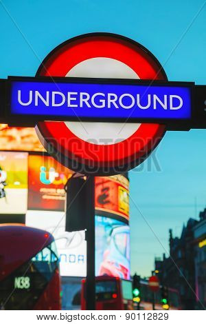 London Underground Sign