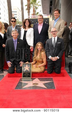 LOS ANGELES - MAY 7:  Sofia Vergara at the Sofia Vergara Hollywood Walk of Fame Ceremony at the Hollywood Blvd on May 7, 2015 in Los Angeles, CA