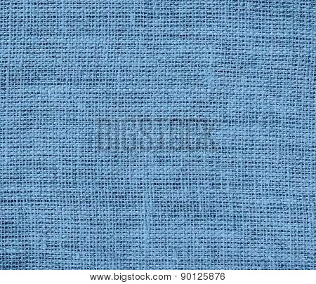 Cerulean frost color burlap texture background