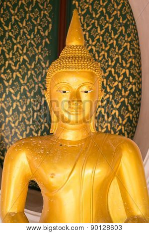 Buddha Statue At Wat Phra Pathom Chedi