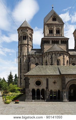 Medieval Benedictine Abbey In Maria Laach, Germany