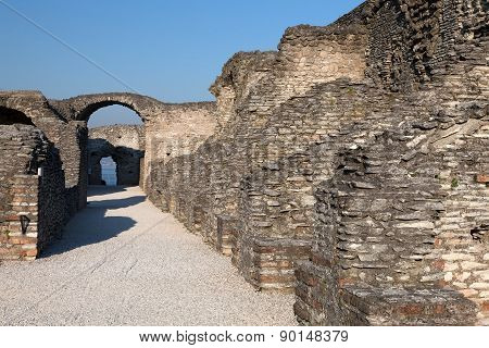 Grottoes Of Catullus In Sirmione, Italy