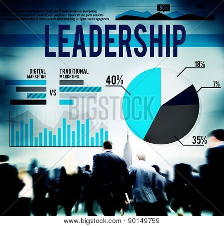 Leader Leadership Coach Guide Role Model Concept