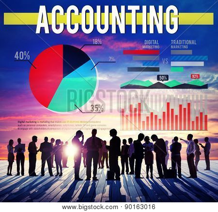 Accounting Business Banking Budge Finance Market Concept