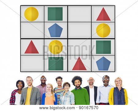 Sudoku Puzzle Problem Solving Leisure Games Concept