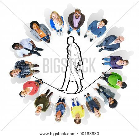 Risk Management Insurance Safety Unsteady Concept