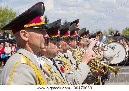 Celebration Of Victory Day In Kiev