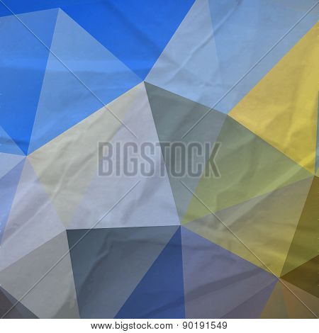 Retro triangle background
