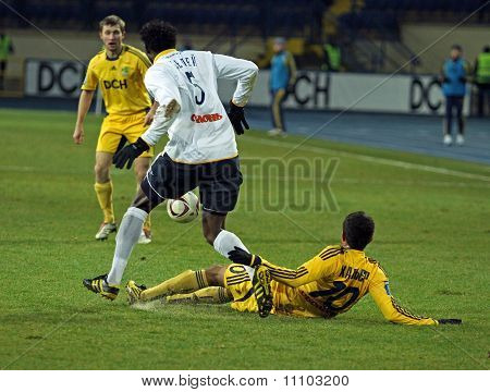 Metalist Charkov vs Metallurg Doněck fotbalové utkání