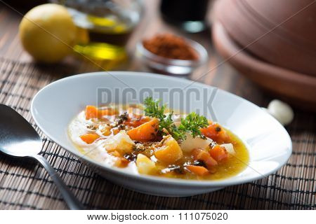 Moroccan Pumpkin Soup