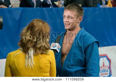 Winner Of The World Cup Memorial A. Kharlampiev In The Weight Category Co