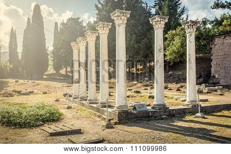 Asclepeion At Kos Island, Greece