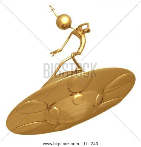 UFO Surfen