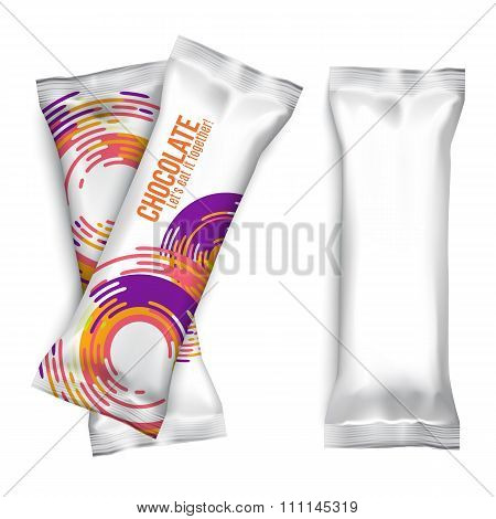 Blank Foil Food Snack Packages