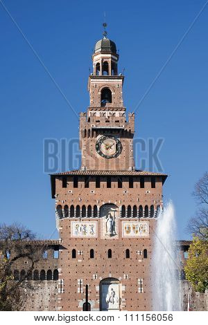 Milan (italy), Castello Sforzesco