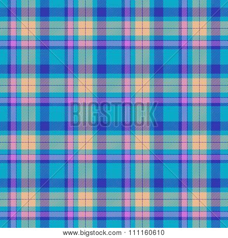 Colorful Seamless Tartan Pattern