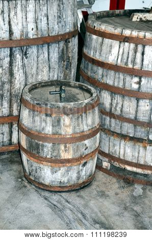 Wine fermentation process in wine carboys