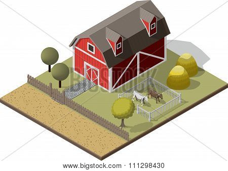 American Traditional Old Barn