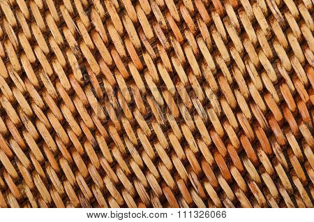Wickered Rattan Background