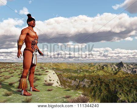 Aztec warrior