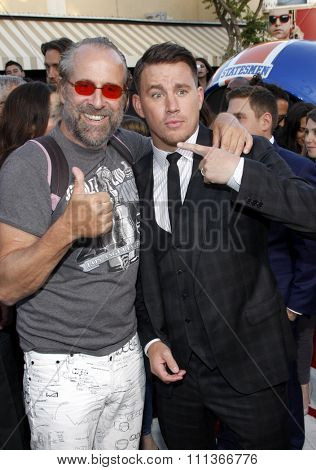 Peter Stormare and Channing Tatum at the Los Angeles premiere of 
