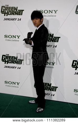 Jay Chou at the Los Angeles Premiere of 