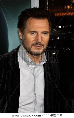 Liam Neeson at the Los Angeles Premiere of 
