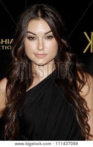 Sasha Grey at the Kardashian Kollection Launch Party held at the Colony in Hollywood on August 17, 2011.