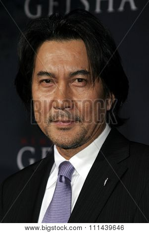 12/04/2005 - Hollywood - Koji Yakusho attends the 