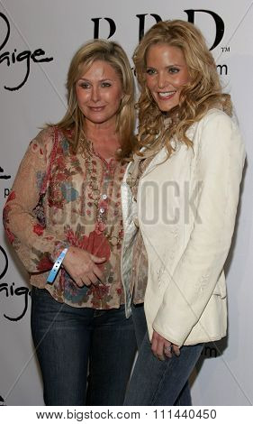 November 17, 2005 - Beverly Hills - Kathy Hilton and Paige Adams-Geller at the Paige Premium Denim Party at the Paige Premium Denim Flagship Store in Beverly Hills, California United States. 