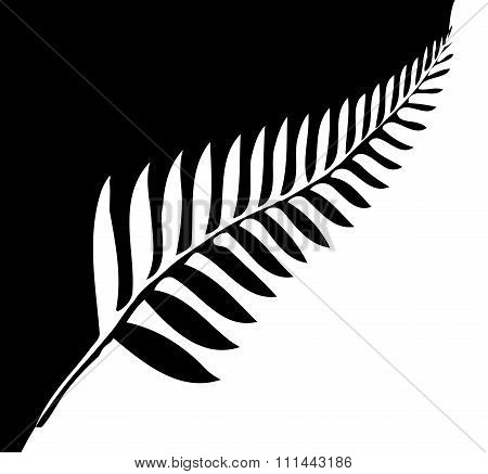 Silver Fern Of New Zealand