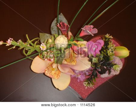 Blomster i kurven