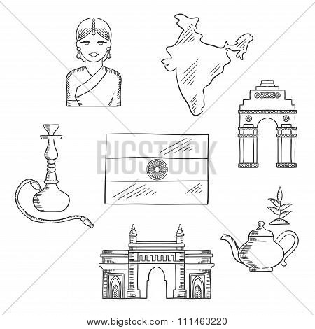 India culture and travel concept