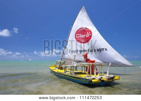 Brazilian Jangada Fishing Boat