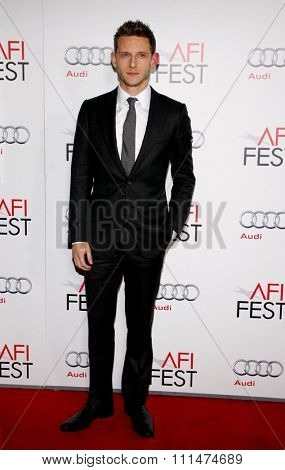 Jamie Bell at the AFI FEST 2011 Closing Night Gala Screening Of 'TinTin' held at the Grauman's Chinese Theater in Hollywood on November 10, 2011. 