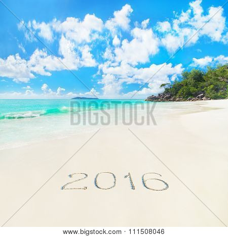 Tropical Beach Anse Georgette At Island Praslin 2016, Seychelles