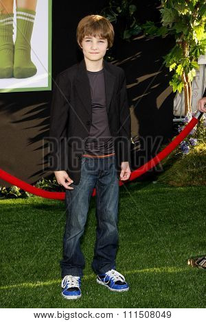 CJ Adams at the Los Angeles premiere of 'The Odd Life Of Timothy Green' held at the El Capitan Theatre in Hollywood on August 6, 2012. 
