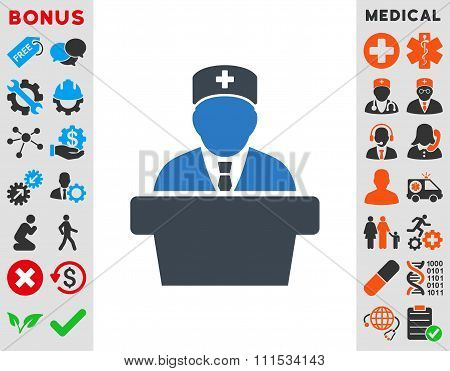 Health Care Official Icon