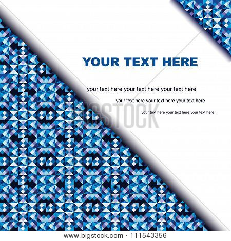 Vector multicolor kaleidoscopic background.