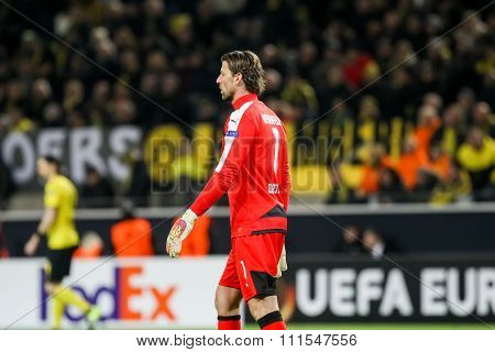 Uefa Europa League Match Between Borussia Dortmund Vs Paok