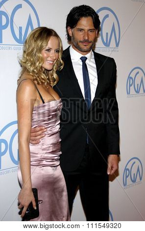Joe Manganiello and Audra Marie at the 22nd Annual Producers Guild Awards held at the Beverly Hilton hotel in Beverly Hills, USA on January 22, 2011.
