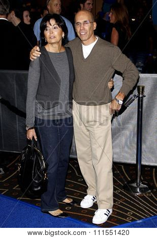 Jeffrey Katzenberg and Marilyn Katzenberg at the Los Angeles premiere of 'Megamind' held at the Hollywood and Highland in Hollywood, USA on October 30, 2010.