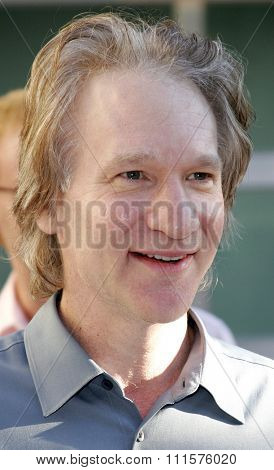 HOLLYWOOD, CA - OCTOBER 05, 2005: Bill Maher at the remembering Rodney Dangerfield held at at the home of Joan Dangerfield in Hollywood, USA on October 5, 2005.