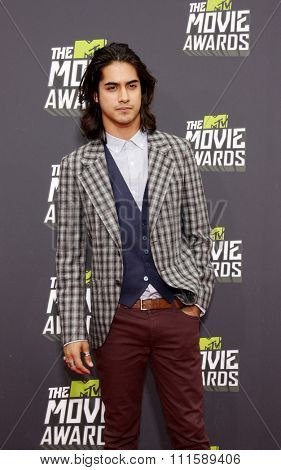 CULVER CITY, CA - APRIL 14, 2013: Avan Jogia at the 2013 MTV Movie Awards held at the Sony Pictures Studios in Culver City, CA on April 14, 2013.