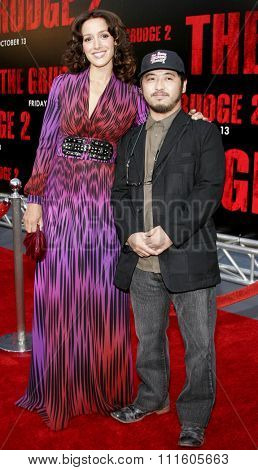10/08/2006 - Buena Park - Jennifer Beals and Takashi Shimizu attend the World Premiere of 