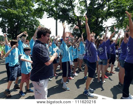 Young Americans in 4th of July Parade