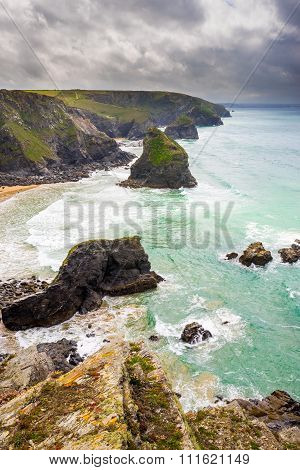 Pentire Steps Beach Cornwall