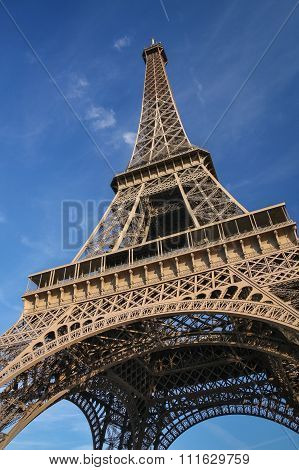 Eifel Tower In Paris, France